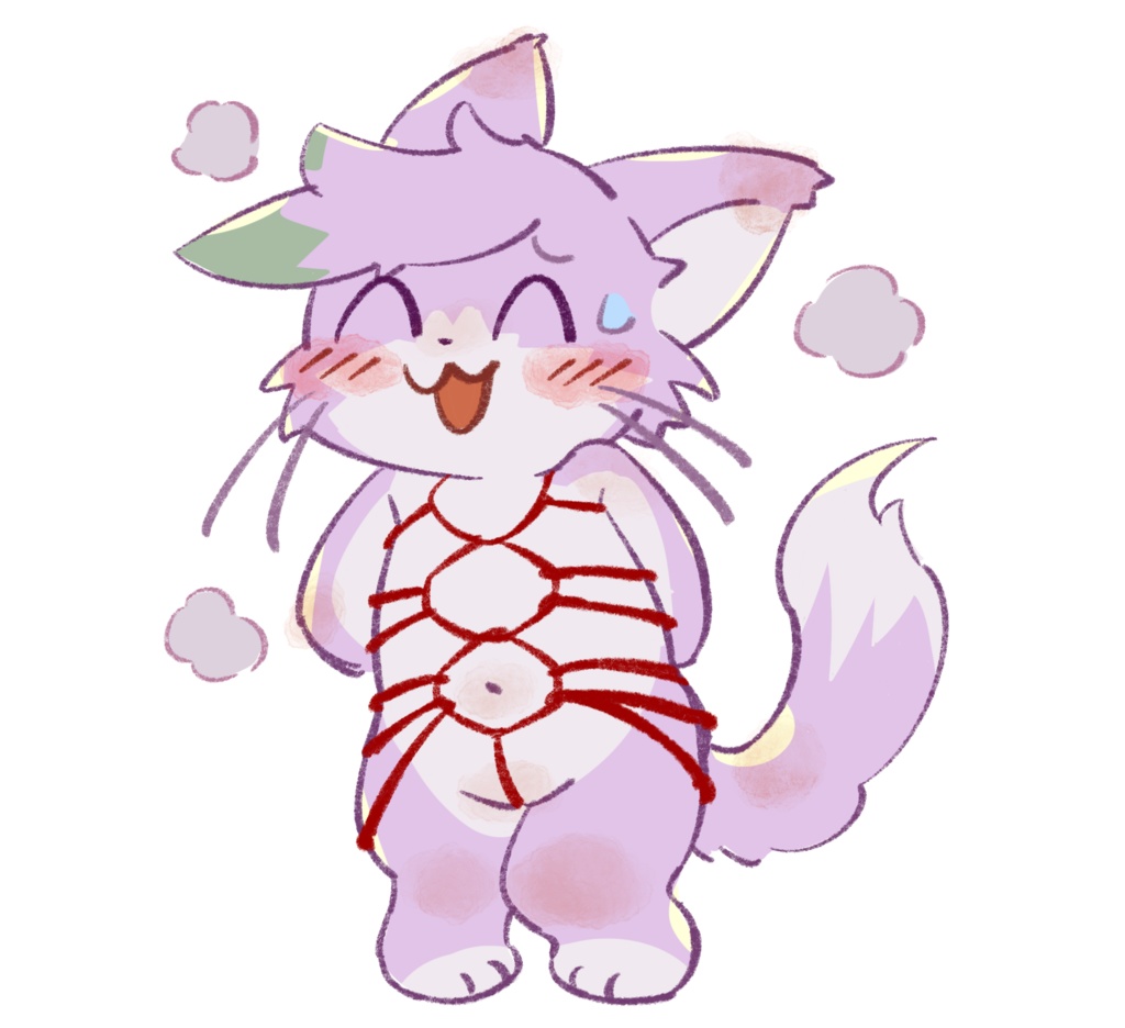 よとねこ縛りアクキー