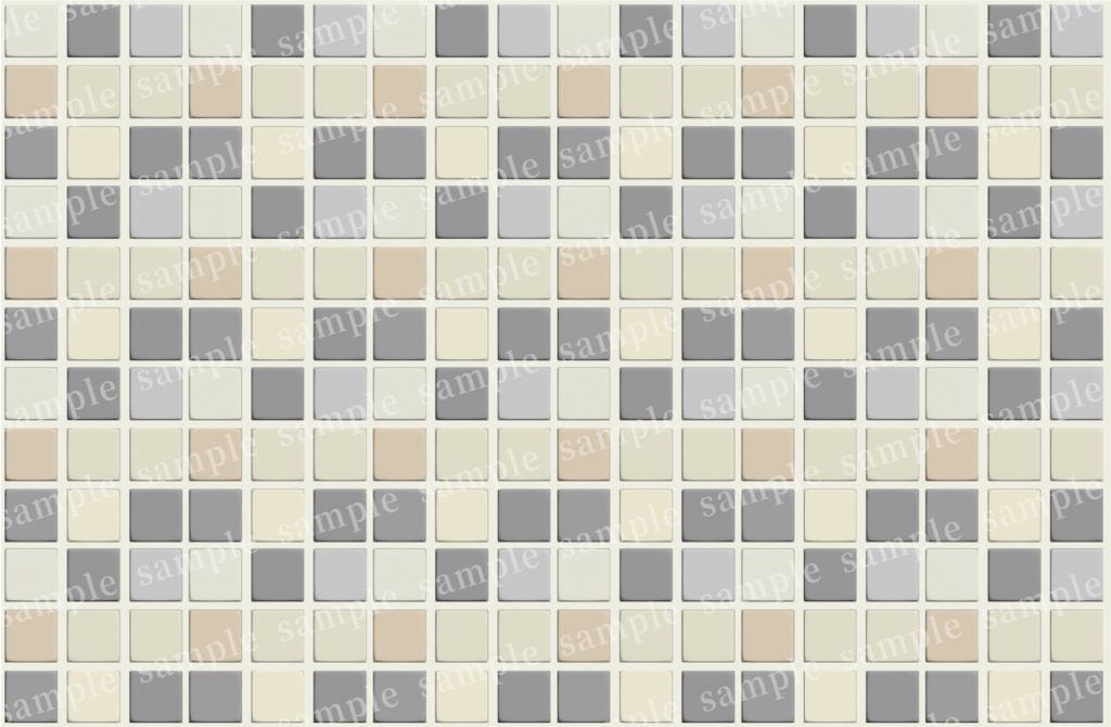 グレー系のタイルの背景素材|動画背景・ゲーム背景