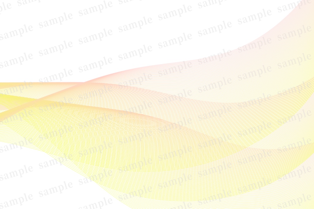 波のようなラインの美しい背景 ピンク・イエロー
