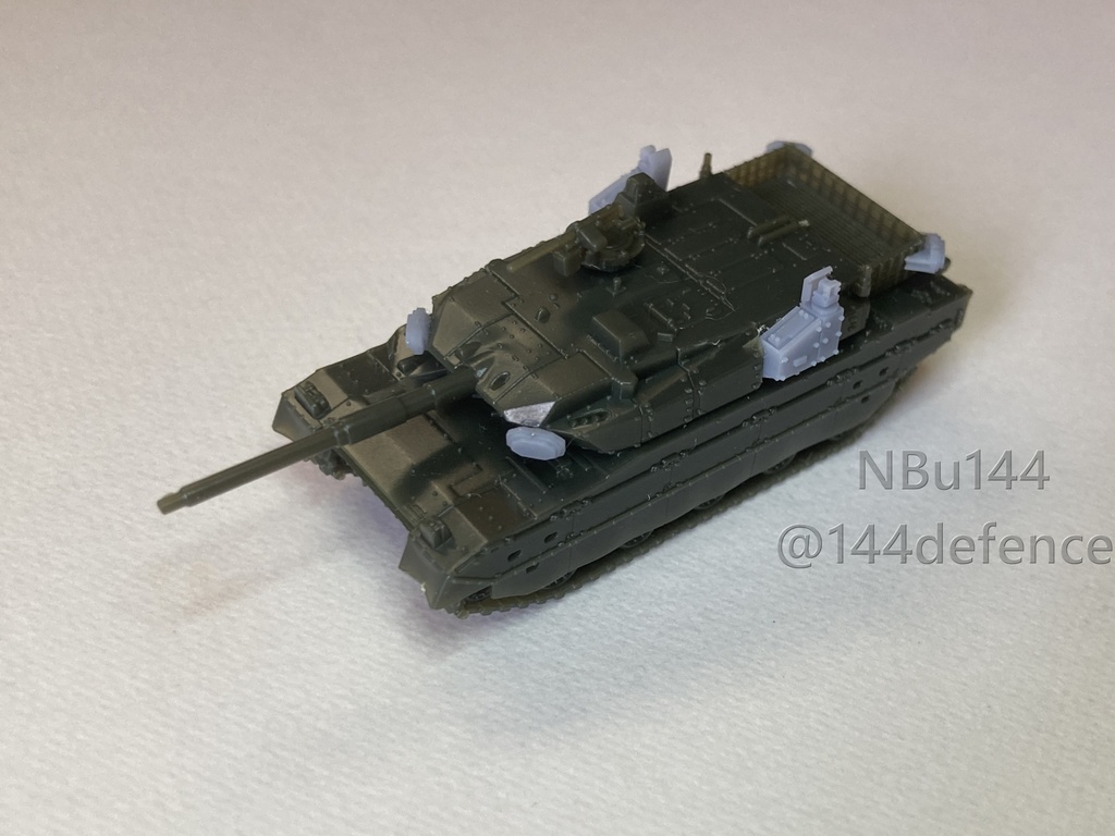 【1/144　陸上自衛隊】10式戦車用アクティブ防御システム改修キット(1/144版) 
