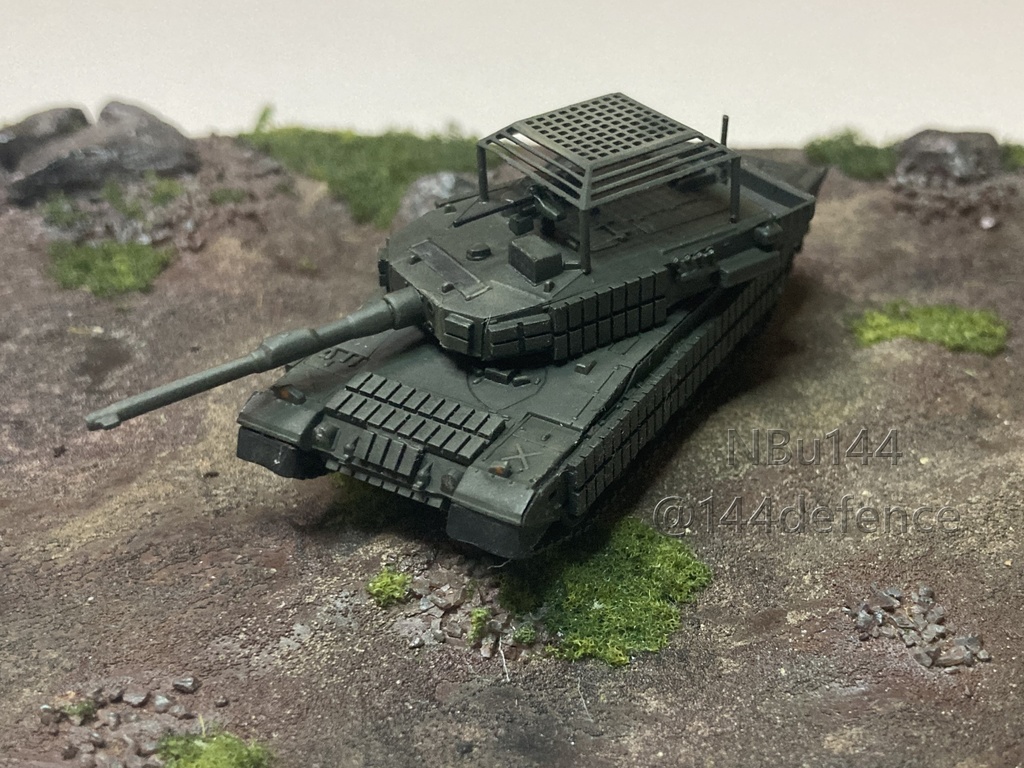 【1/144 陸上自衛隊】90式戦車用戦時装甲強化キット