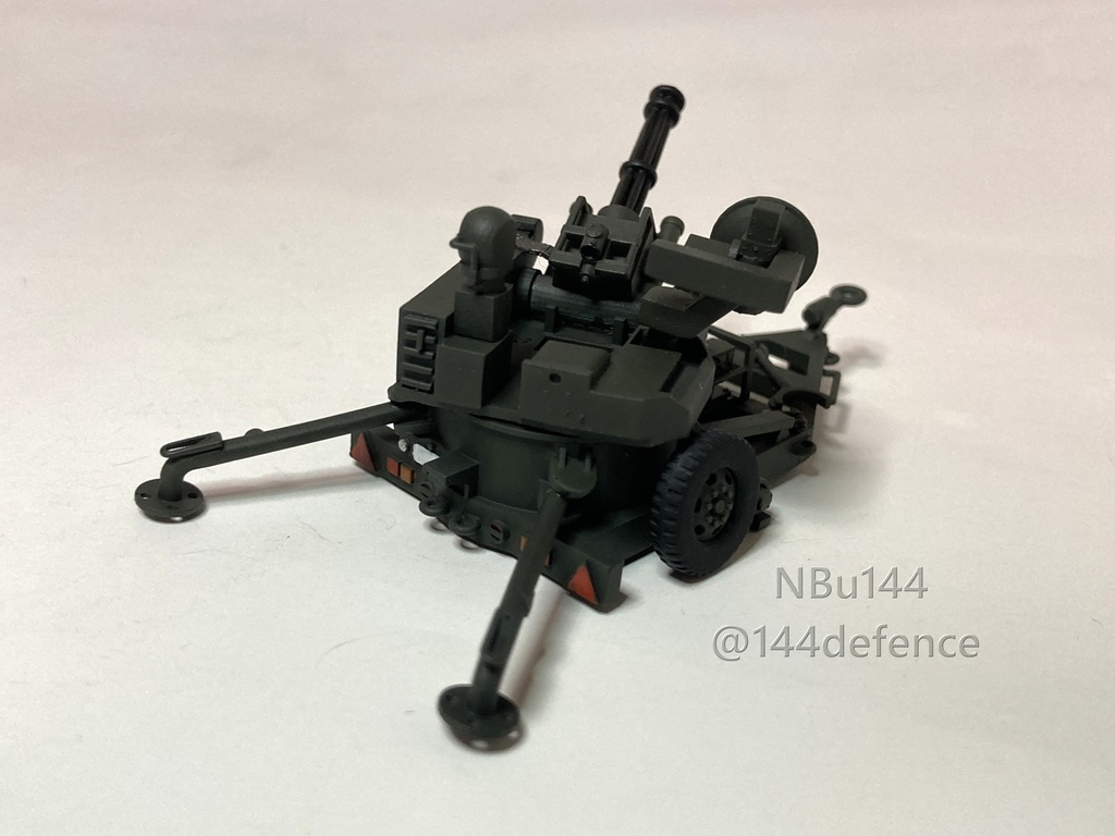 【1/72 航空自衛隊】VADS対空機関砲