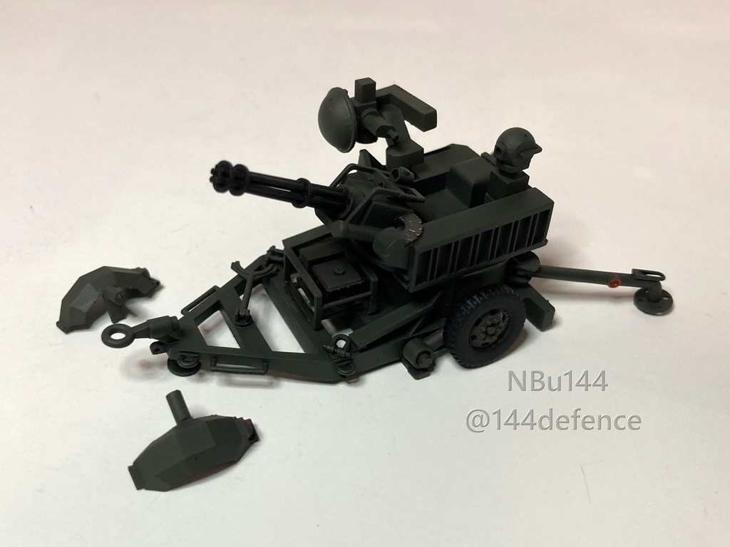 【1/72 航空自衛隊】VADS対空機関砲