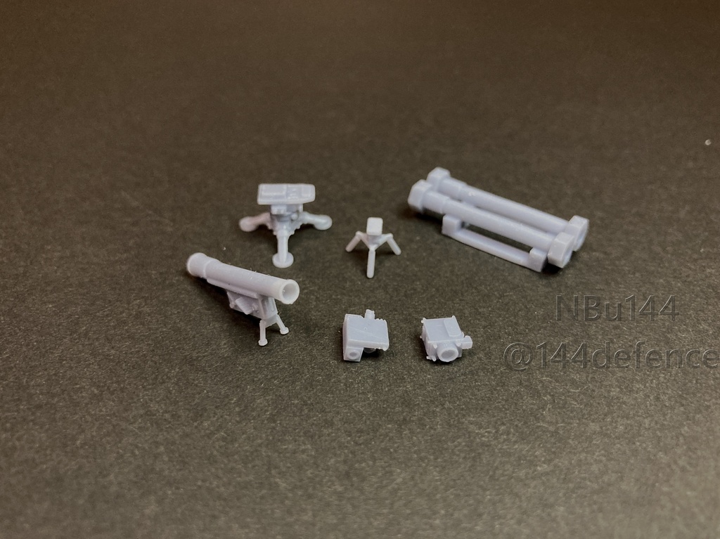 【1/72　陸上自衛隊】87式対戦車誘導弾（中MAT)セット
