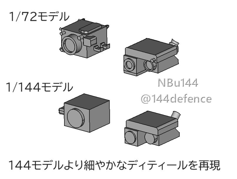 【1/72 陸上自衛隊】87式対戦車誘導弾(中MAT)セット