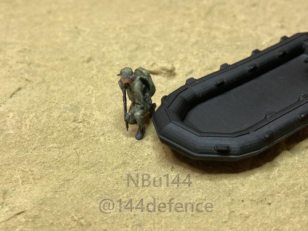 【1/72 陸上自衛隊・アメリカ軍】4.7m複合艇