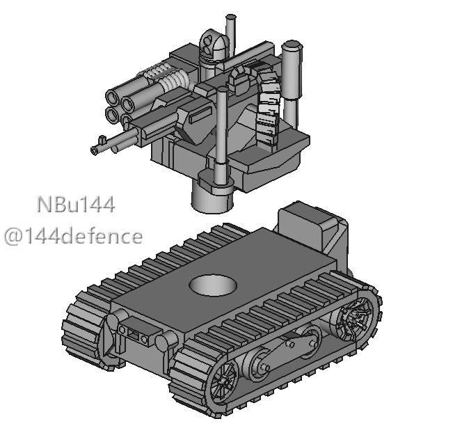 【1/72 アメリカ軍】MAARS無人戦闘車