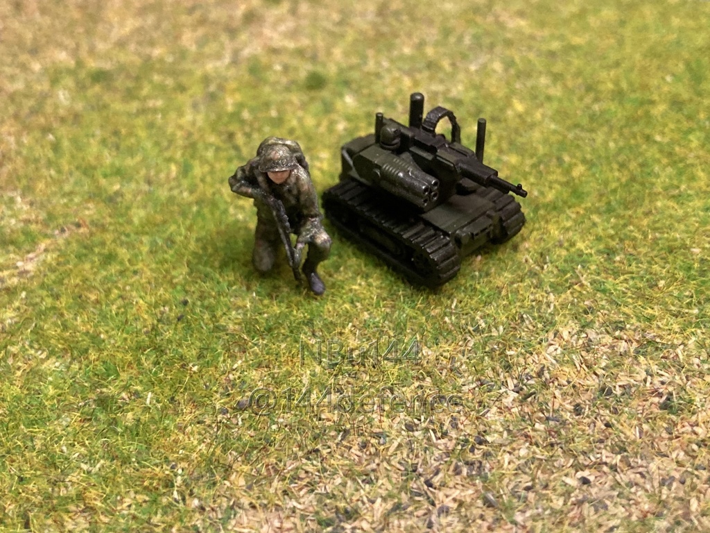 【1/72 アメリカ軍】MAARS無人戦闘車