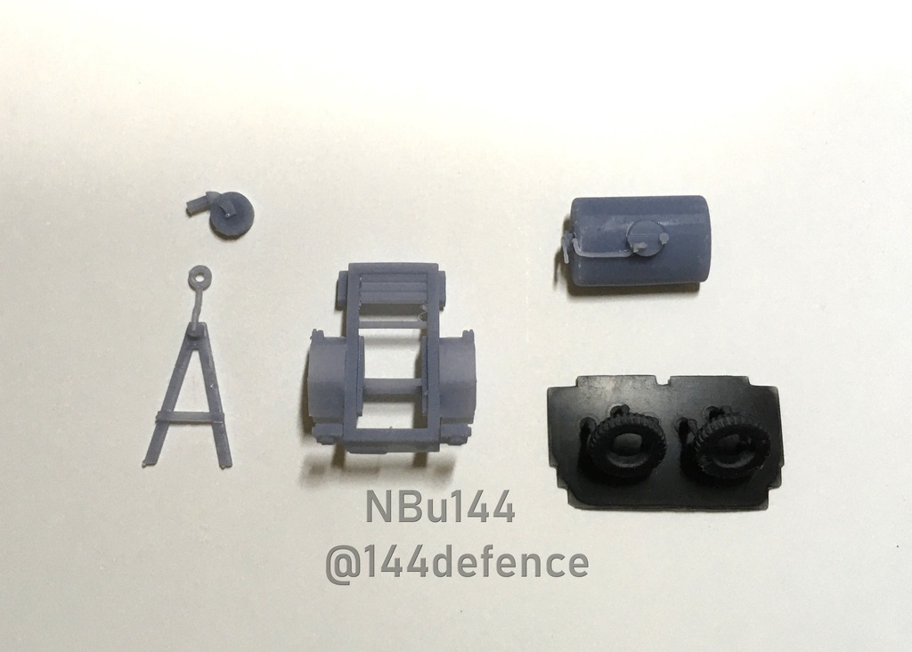 【1/144 陸上自衛隊】1t水タンクトレーラー