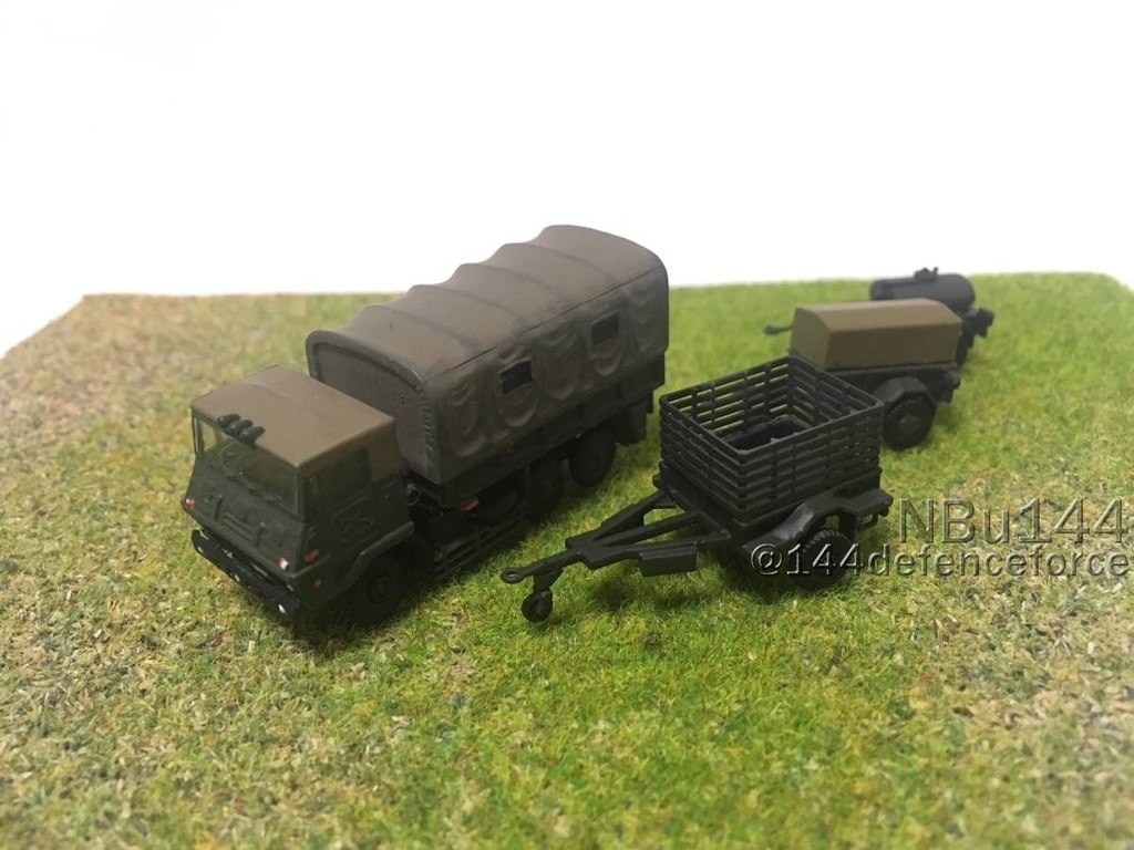 【1/144 陸上自衛隊】2.5tトレーラー