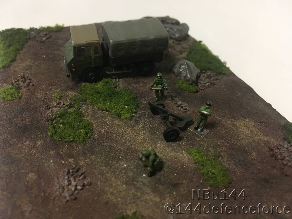 【1/144 陸上自衛隊】120mm迫撃砲RT