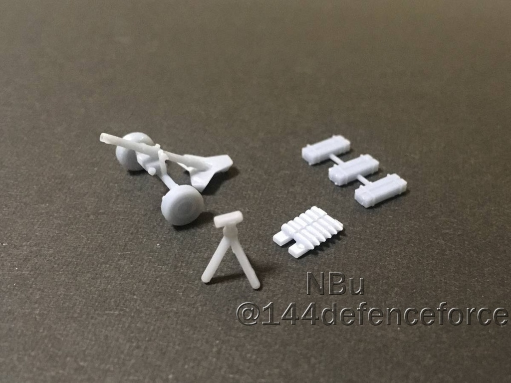 【1/144 陸上自衛隊】120mm迫撃砲RTデラックスセット