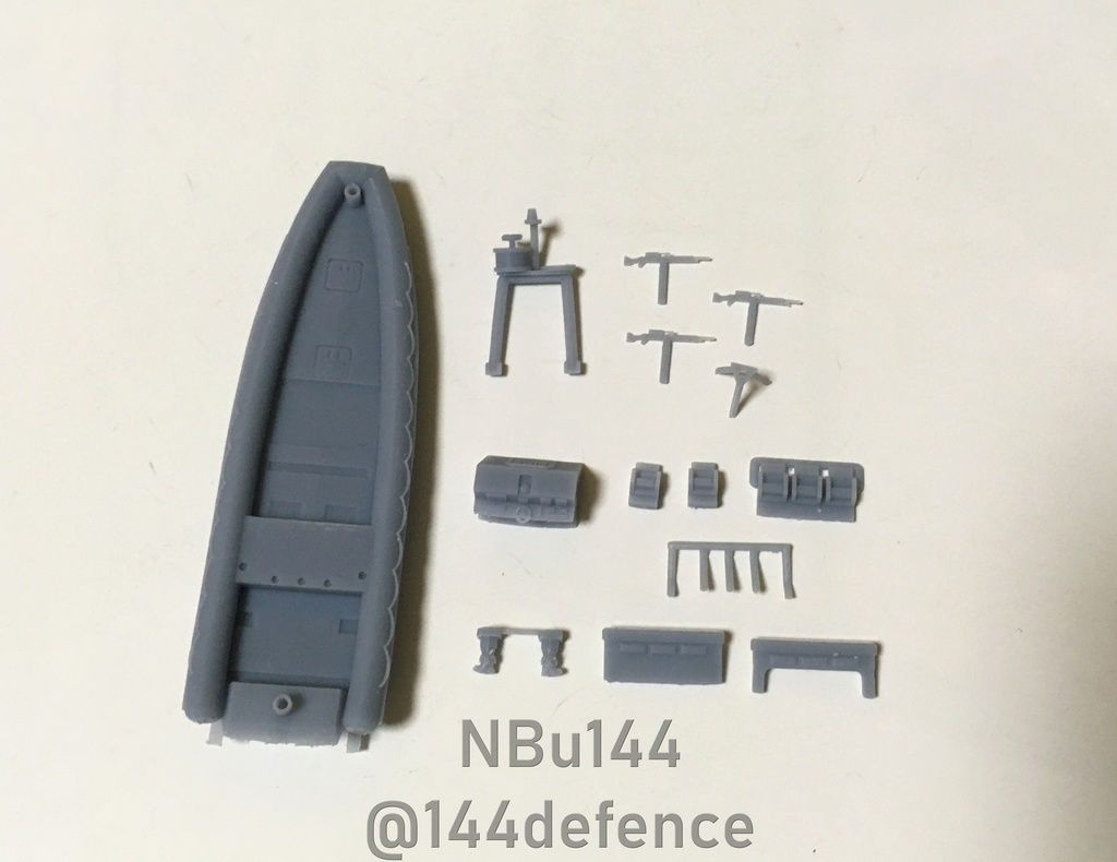 【アメリカ軍】11m級複合艇 (フルハルモデル)