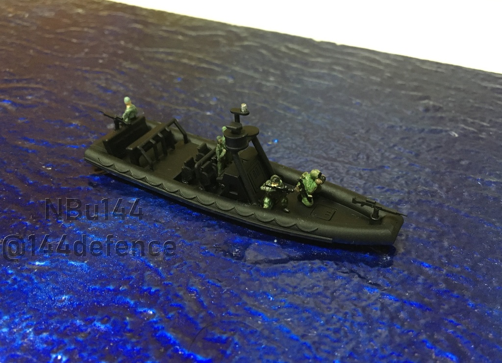 【アメリカ軍】11m級複合艇(喫水線モデル)