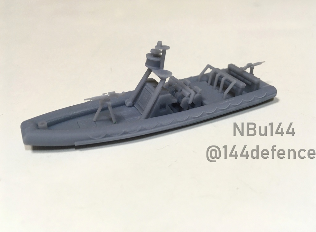 【アメリカ軍】11m級複合艇（喫水線モデル）