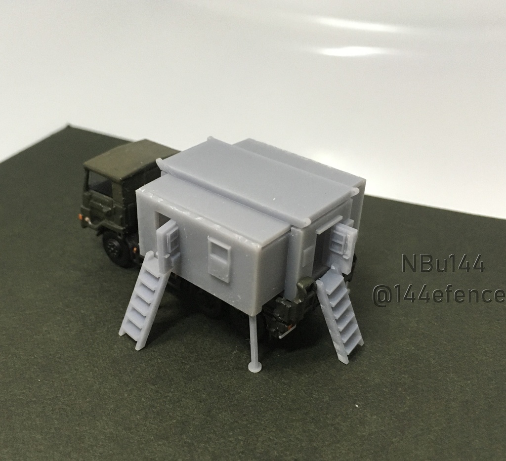 【1/144 陸上自衛隊】拡張シェルター