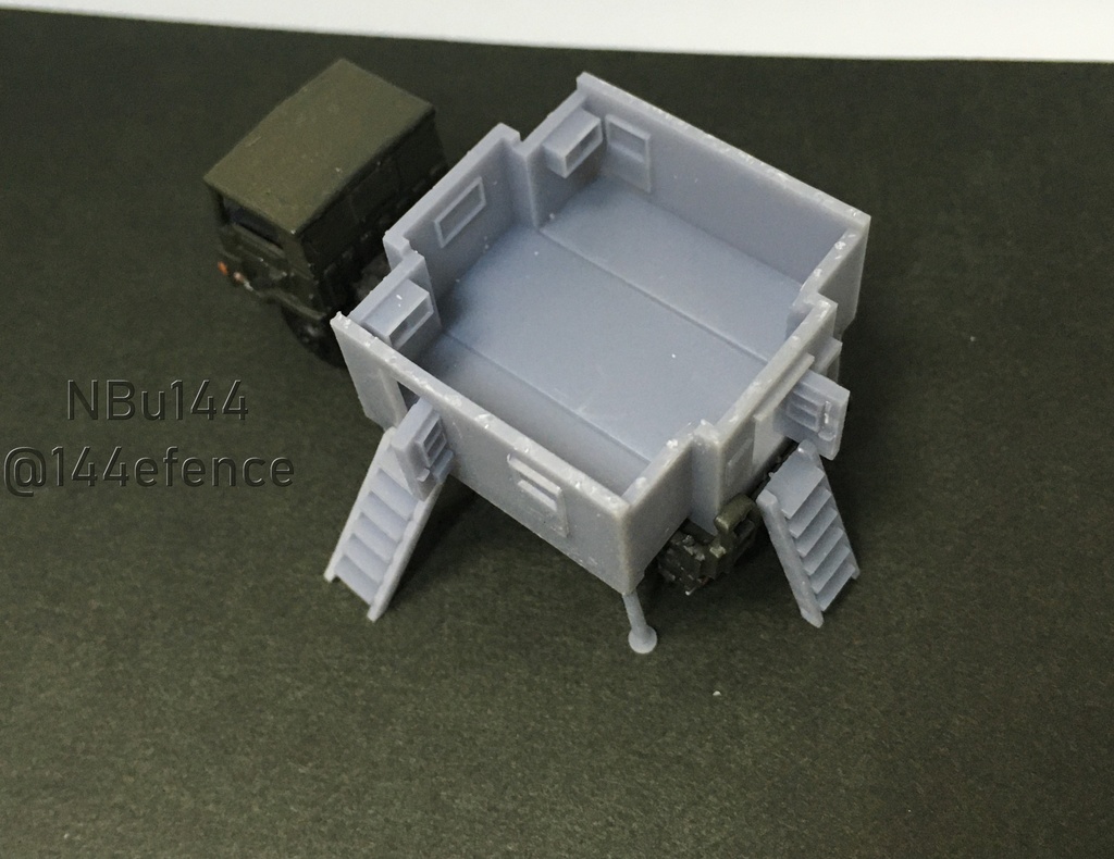 【1/144 陸上自衛隊】拡張シェルター