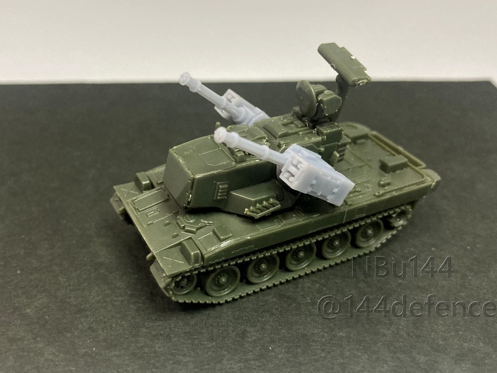 【1/144　陸上自衛隊】87式自走高射機関砲用武装交換キット