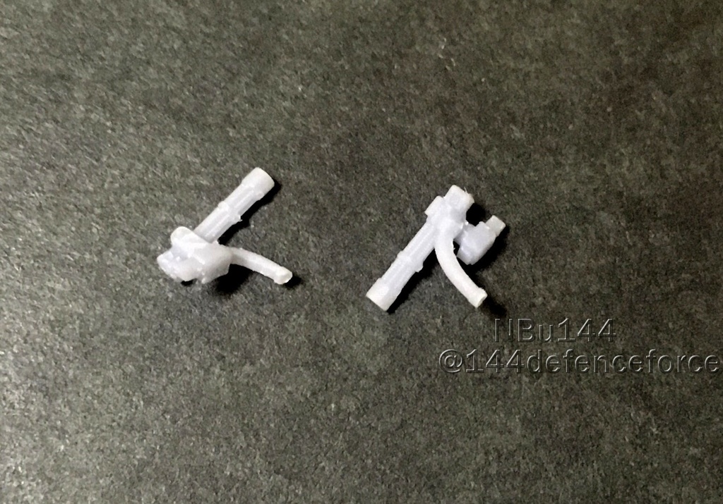 【1/144】M134ミニガン（ドアガン用）×２ 