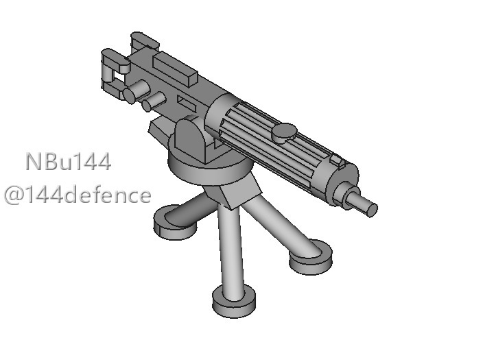 【1/144】マキシム機関銃(三脚付き)3個セット