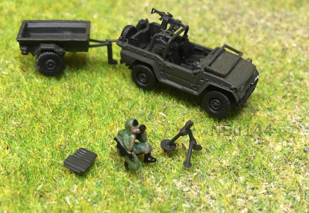 【1/144 陸上自衛隊】L16 81mm迫撃砲