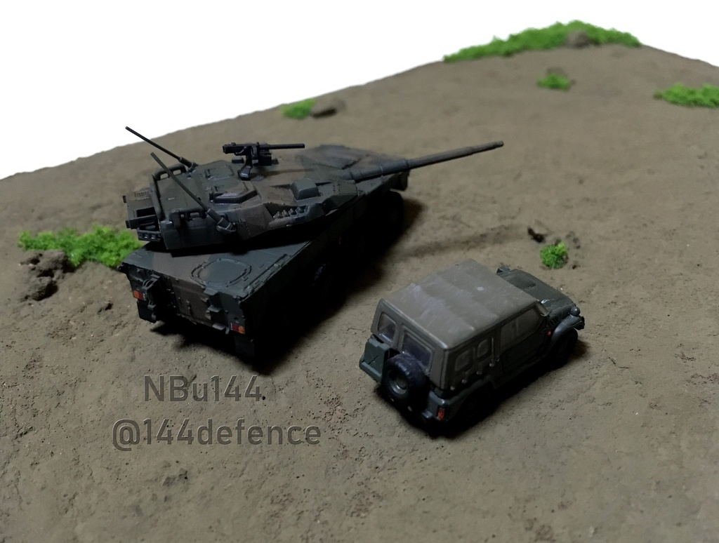 【1/144 ピットロード 陸上自衛隊】16式機動戦闘車ディティールアップパーツセット(C)