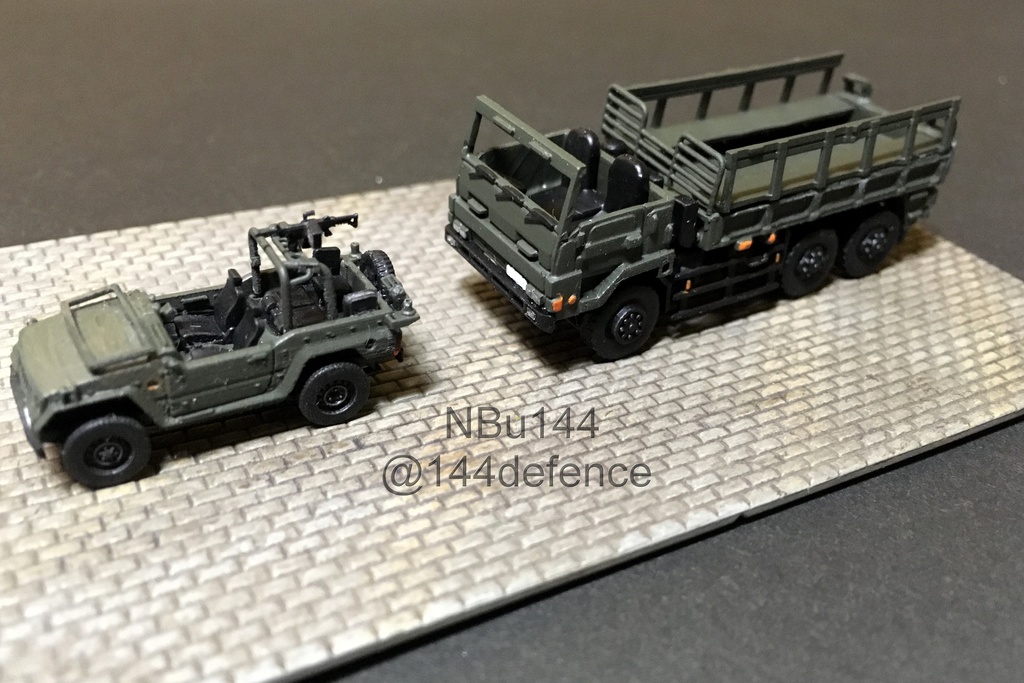 【1/144 自衛隊】 3 1/2tトラック