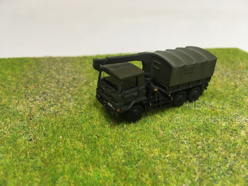 【1/144 自衛隊】3 1/2tトラック作業装置付