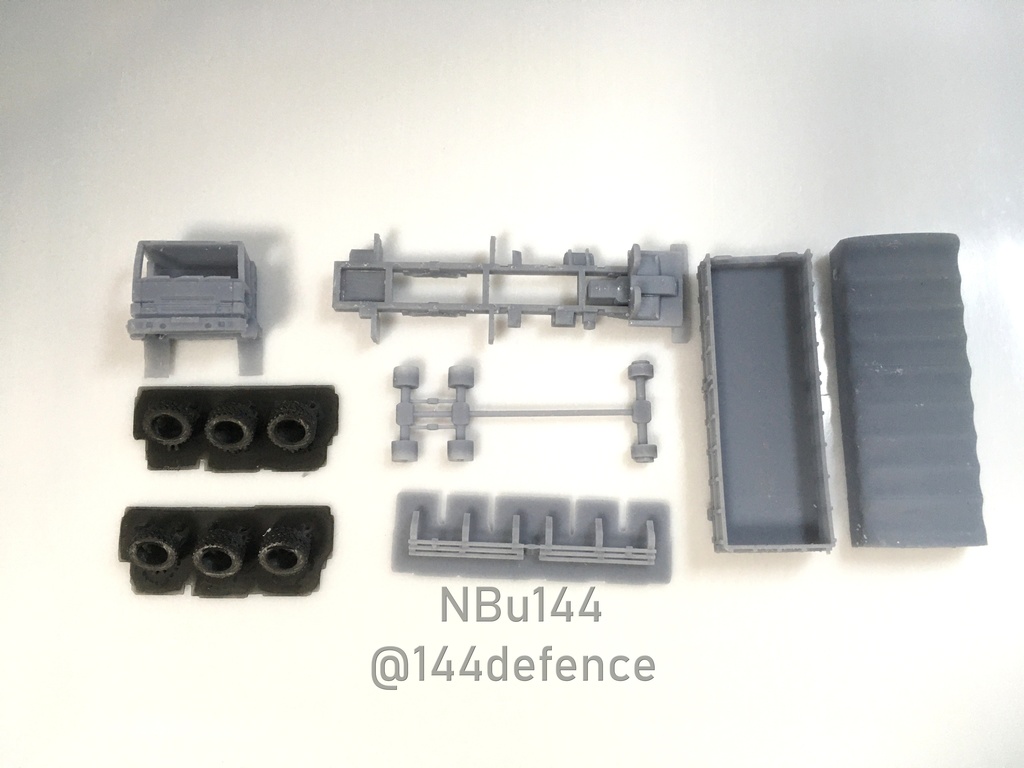 【1/144 陸上自衛隊】7tトラック(74式特大型トラック