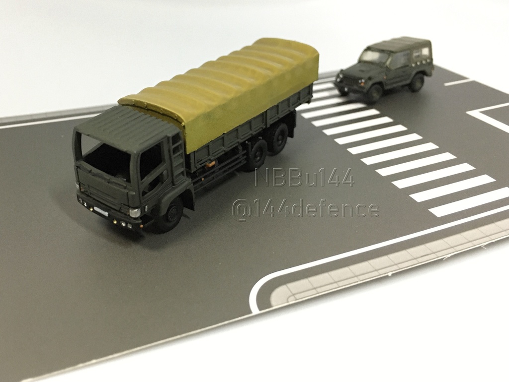 【1/144 陸上自衛隊】7tトラック(74式特大型トラック