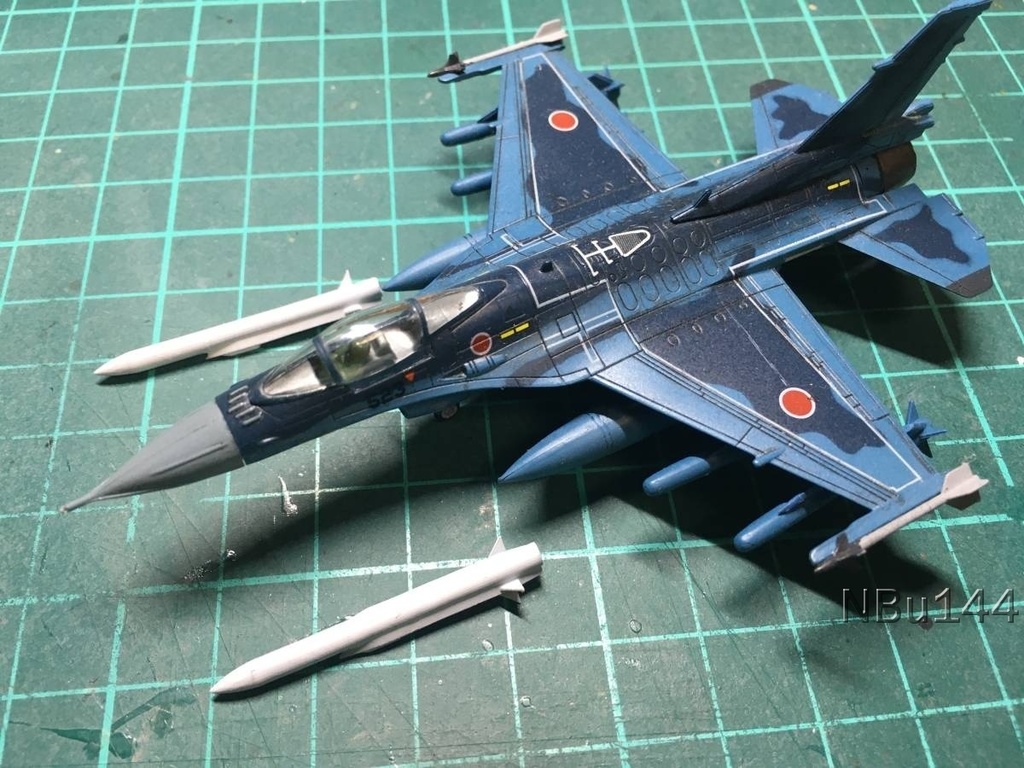 【1/144 航空自衛隊】空対艦ミサイル試作空対艦ミサイル(ASM-3) 2発セット