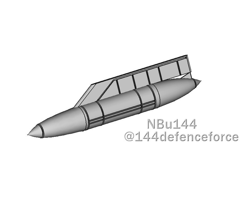 【1/144 F-15向け】増槽 2個セット