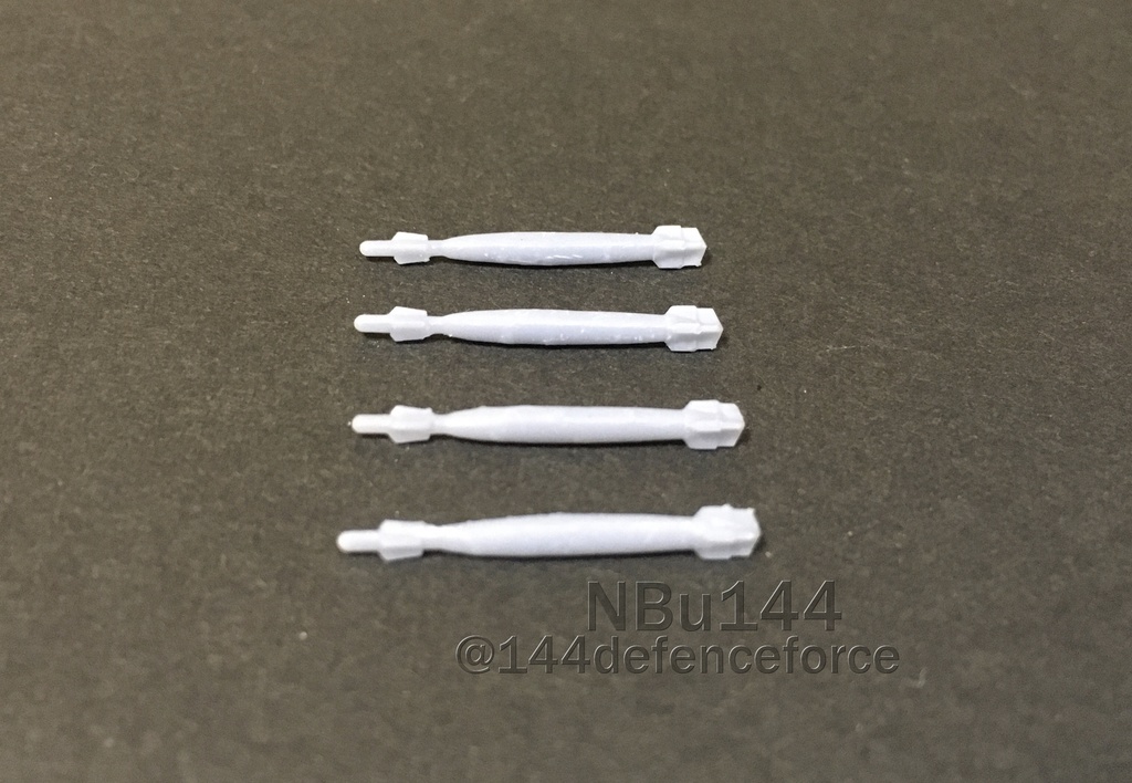 【1/144　航空自衛隊】９１式爆弾用誘導装置(ＧＣＳ-1)　4発セット