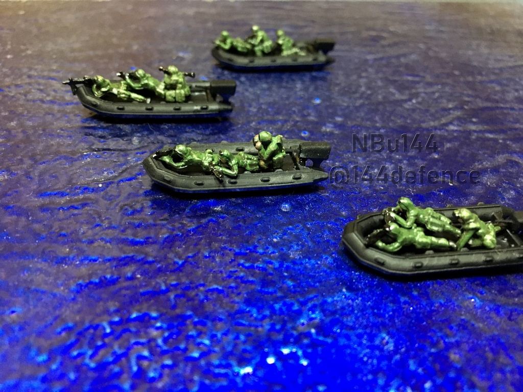 【1/144 陸上自衛隊・アメリカ軍】4.7m複合艇