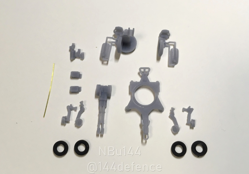 【1/144 ロシア軍】Zu-23-2対空機銃