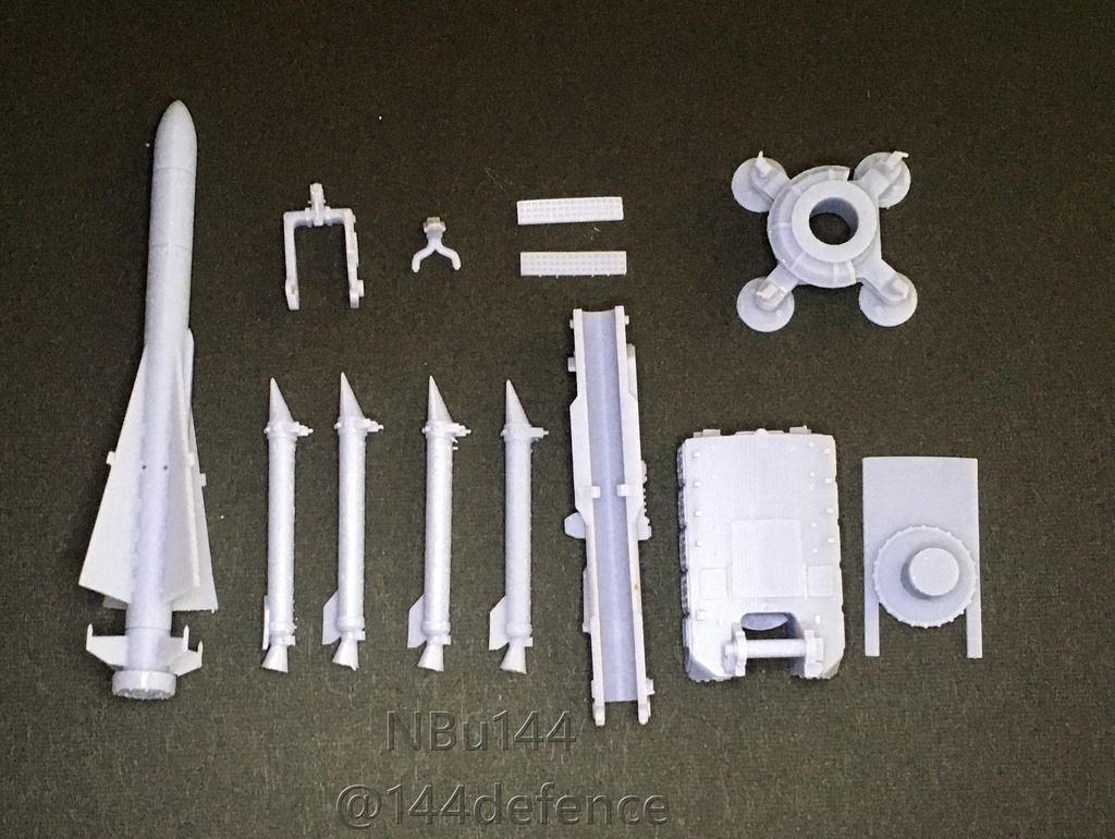 【1/144 ロシア・ソビエト軍】SA-5(S-200)ギャモン対空ミサイル