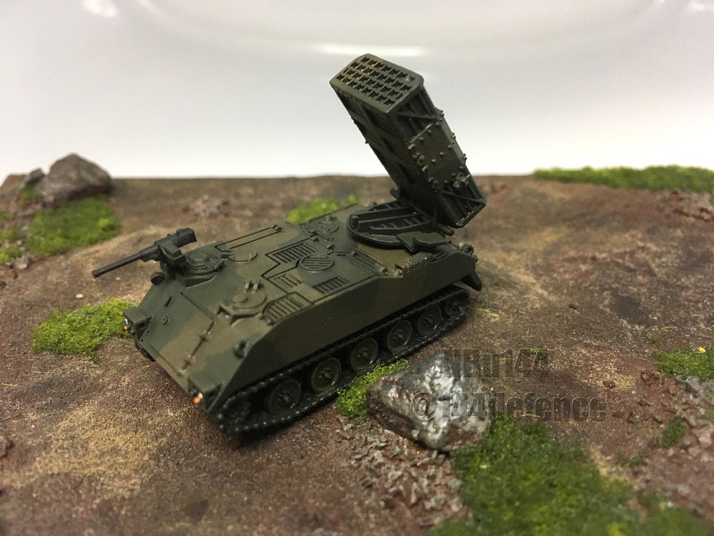 【1/144 陸上自衛隊】75式130mm自走多連装ロケット弾発射機