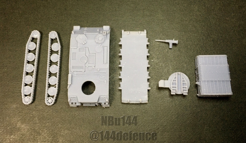 【1/144 陸上自衛隊】75式130mm自走多連装ロケット弾発射機