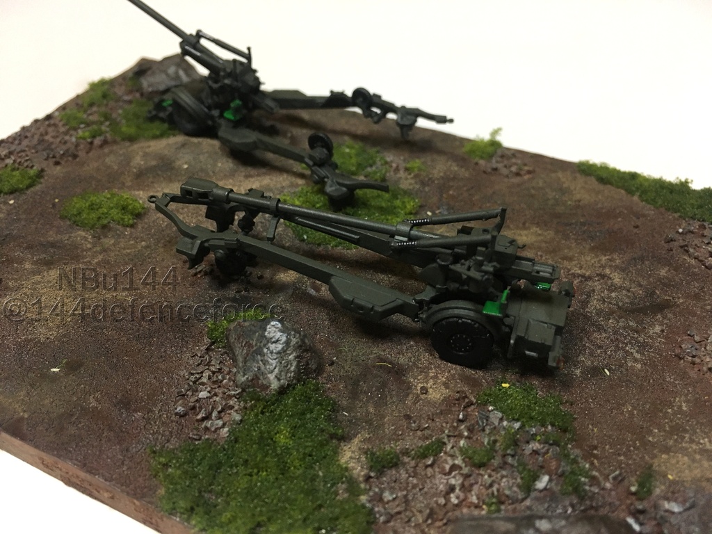 【1/144 陸上自衛隊】FH-70 155mmりゅう弾砲(移動形態)