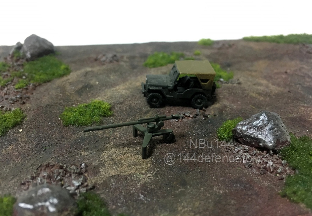 【1/144 アメリカ軍・陸上自衛隊】M40 106mm無反動砲