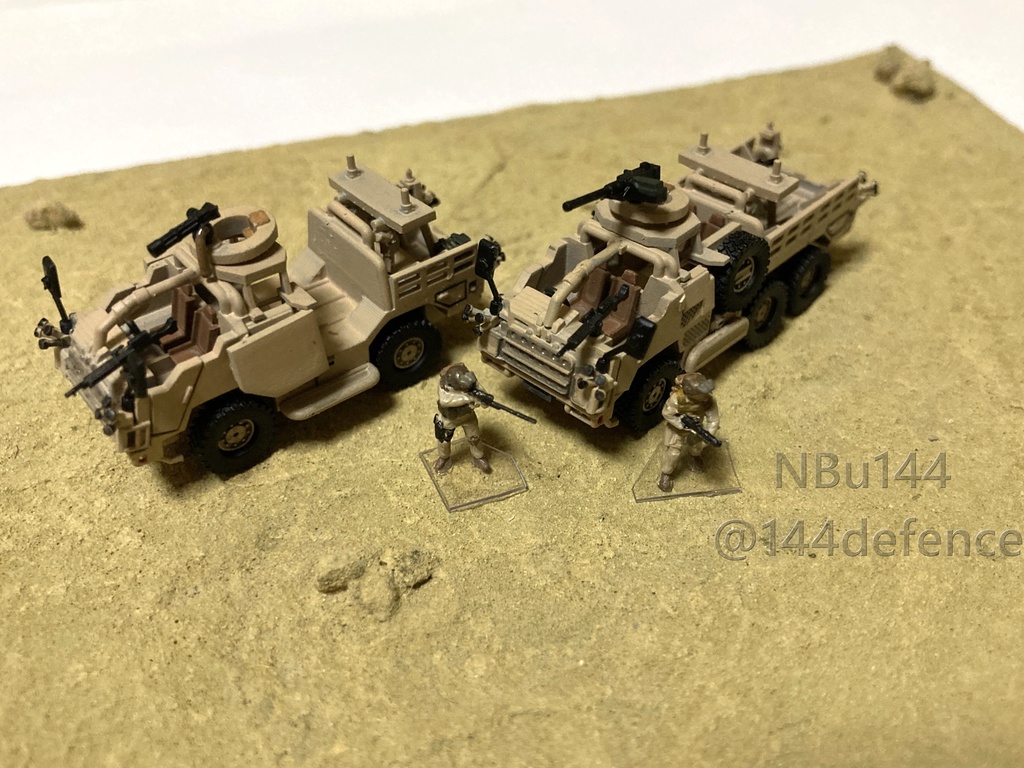 【1/144 イギリス軍】コヨーテ偵察車