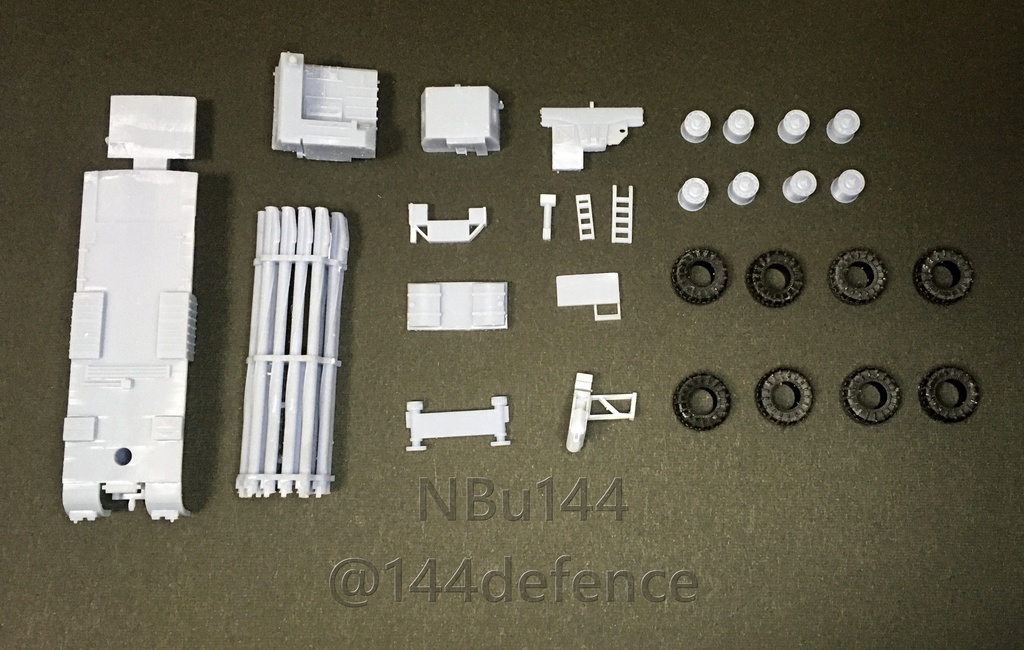 【1/144 ロシア軍】スメルチ 多連装ロケット砲