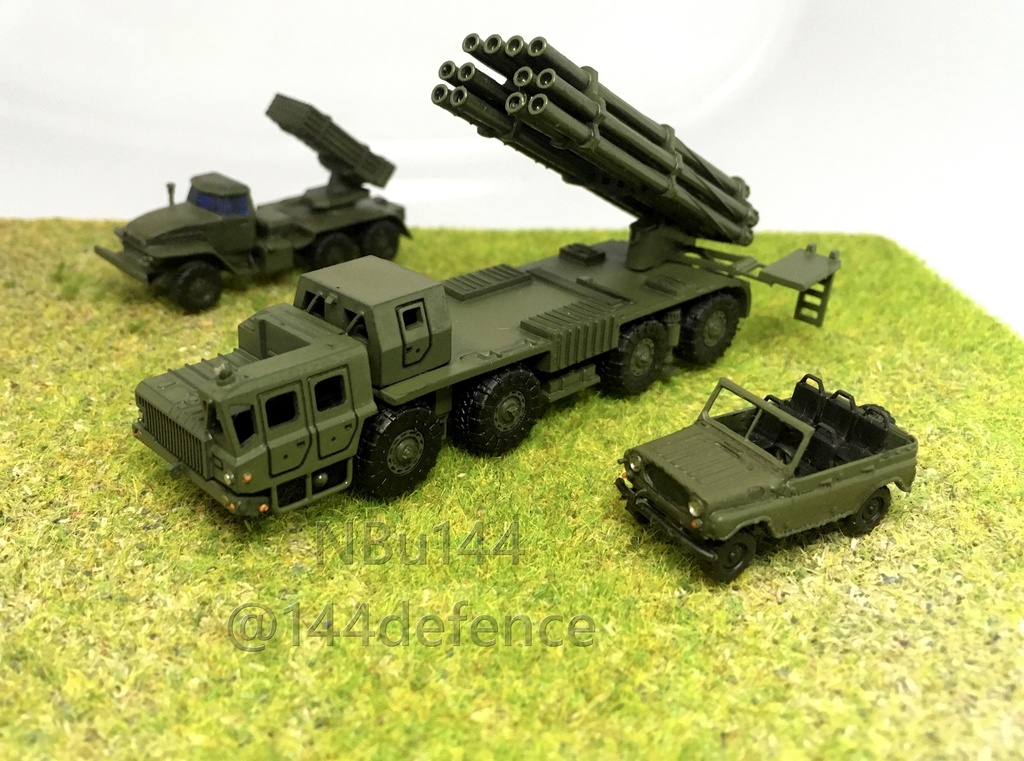 【1/144 ロシア軍】スメルチ 多連装ロケット砲
