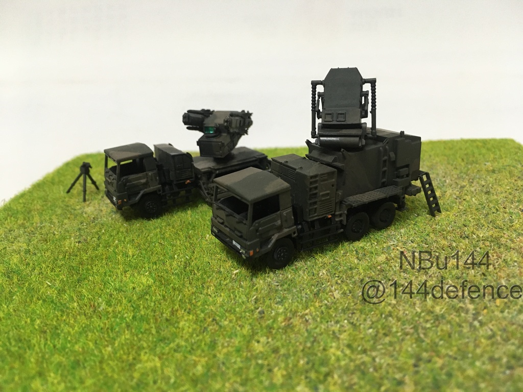 【1/144 陸上自衛隊】81式短距離地対空誘導弾 管制装置