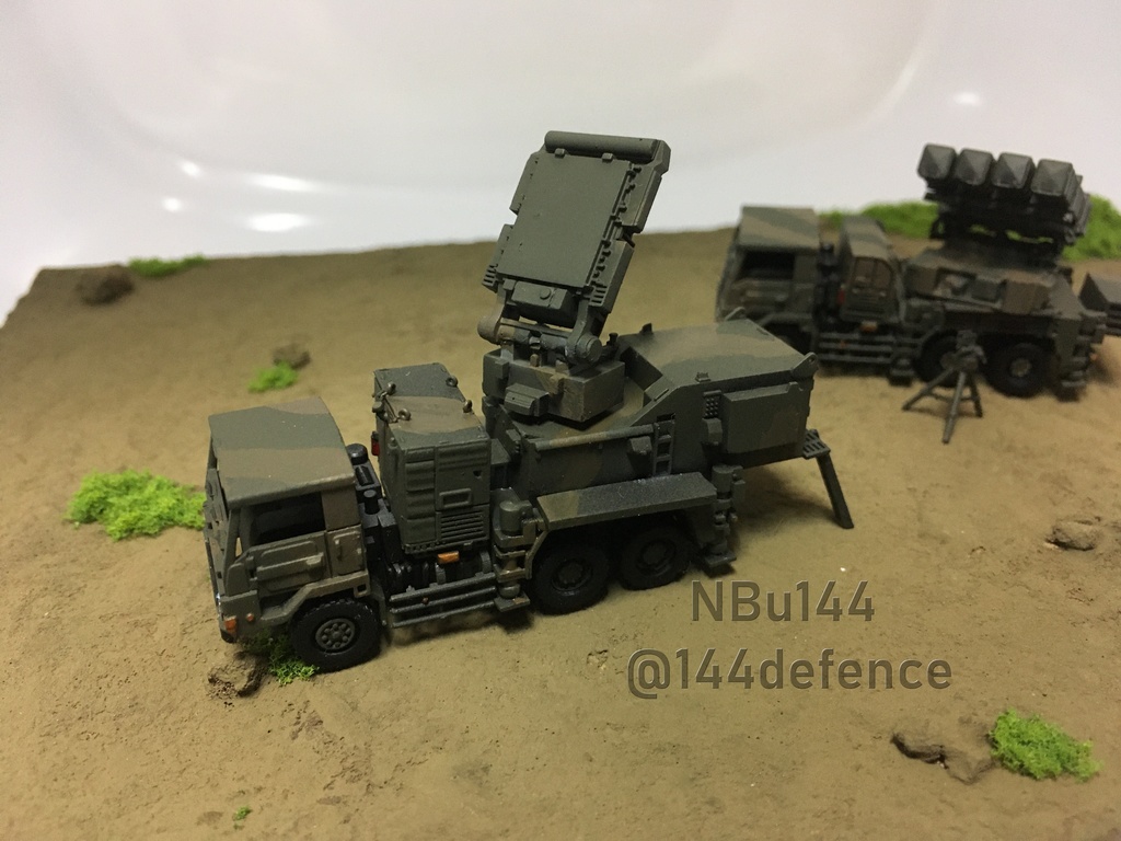 【1/144 陸上自衛隊】11式短距離地対空誘導弾 管制装置