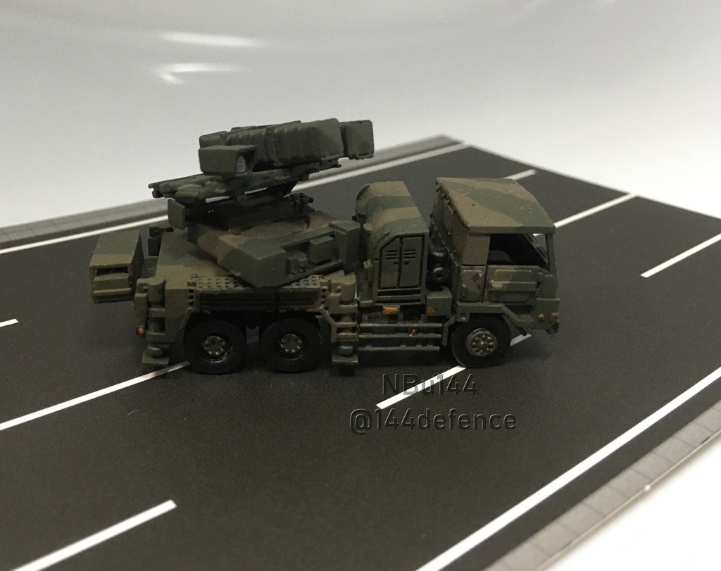 【1/144 陸上自衛隊】11式短距離地対空誘導弾 発射装置オプションキット