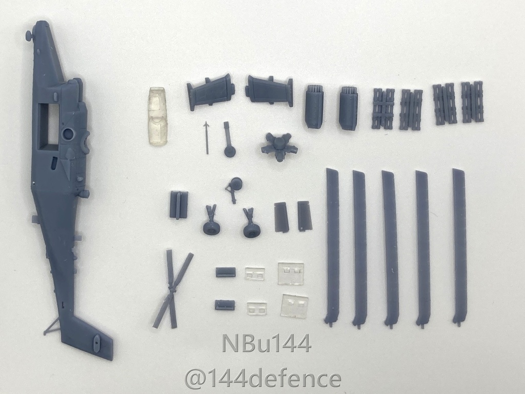 【1/144 ロシア】Mi-35ハインドM