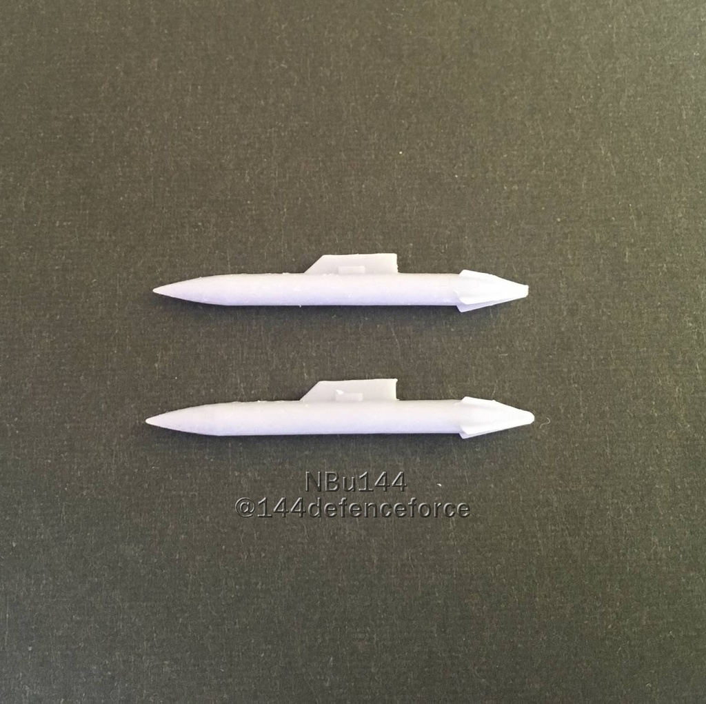 【1/144　Mig-21向け】増槽　2個セット 