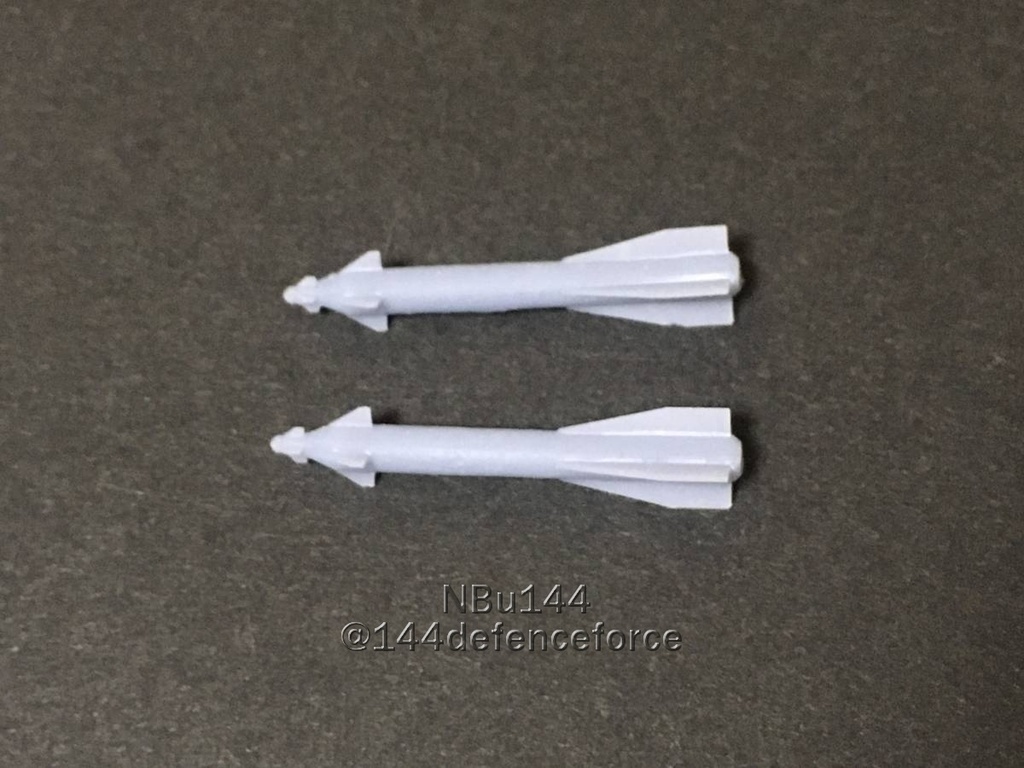 【1/144　ロシア機向け】空対地ミサイルKh-29L　2発セット 