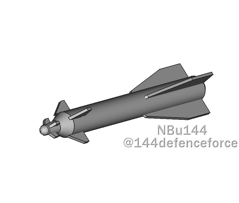 【1/144 ロシア機向け】空対地ミサイルKh-29L 2発セット